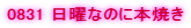 0831 ���j�Ȃ̂ɖ{�Ă�
