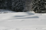 雪の風紋
