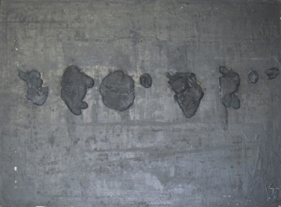 The past,1963.Oil on canvas,45×59cm