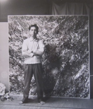 Yoshida in his room,1960