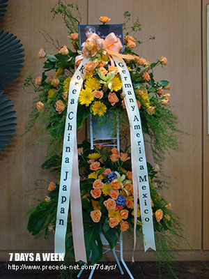 スタンド花♪