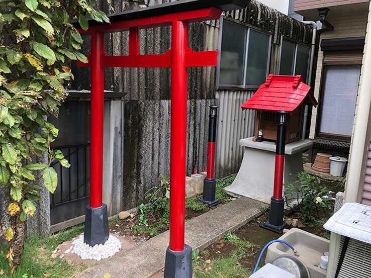 鳥居設置