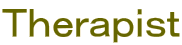 Ｔｈｅｒａｐｉｓｔ
