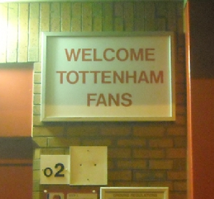 Welcome Tottenham Fans