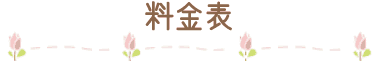 レーザー料金