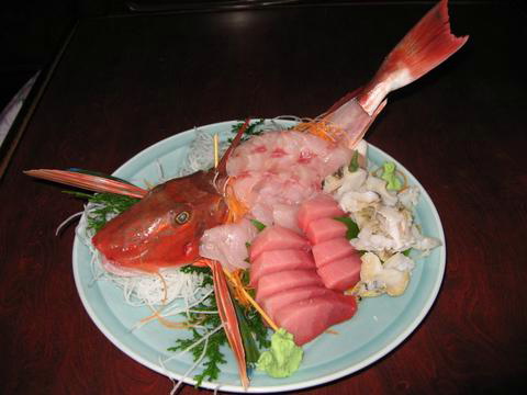 ほうぼうのお刺身 ひもの干物の三好屋鮮魚店は茨城県北茨城市大津町大津港の近く 手作りひもの 鮮魚販売店です