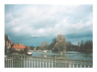 ウィンザーの町並み(普通のイギリスの街という感じ)