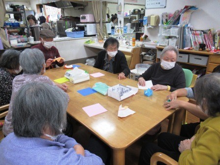 写真:折紙教室1