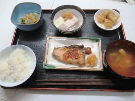 写真:美味しく昼食に