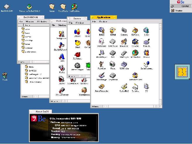 BeOS-4.5 Screen Img
