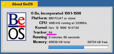 BeOS4 logo Img