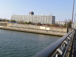 7.神崎橋を渡ると佃ふれあい公園