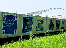 1. 北村南公園壁画土塔