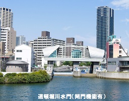 道頓堀川水門