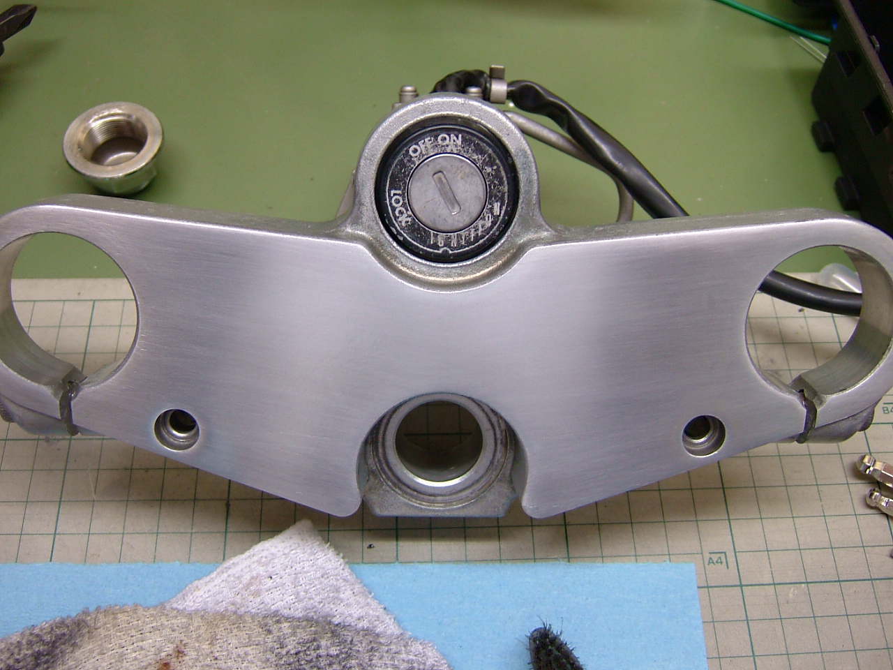 FZR250Rハンドルポスト
