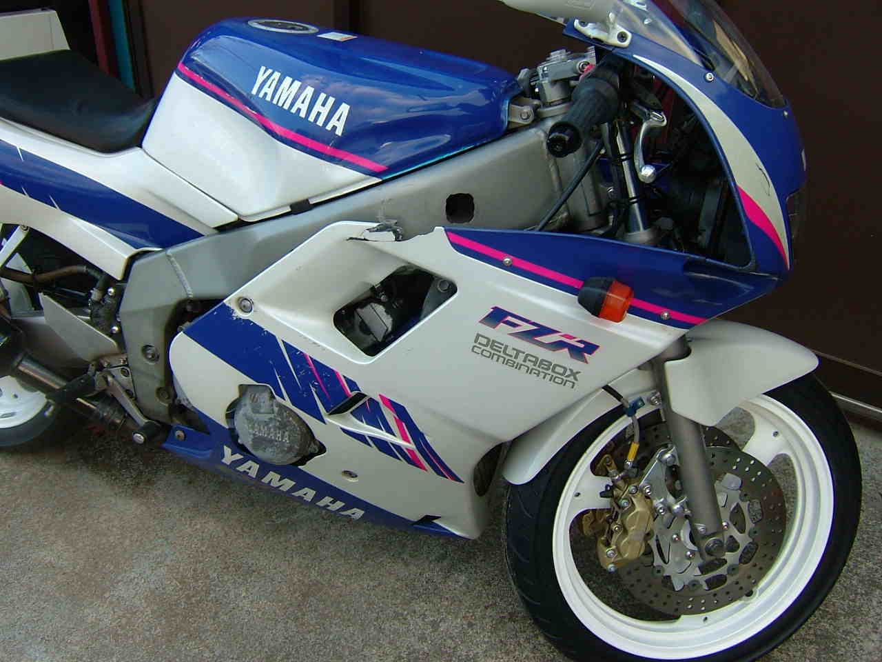 FZR250Rver.5.0に移行
