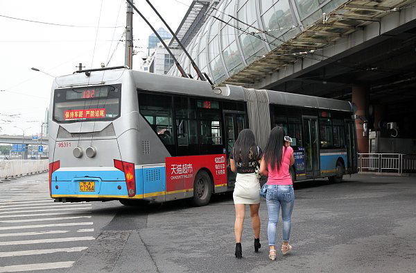 北京のトロリーバス, 動物園