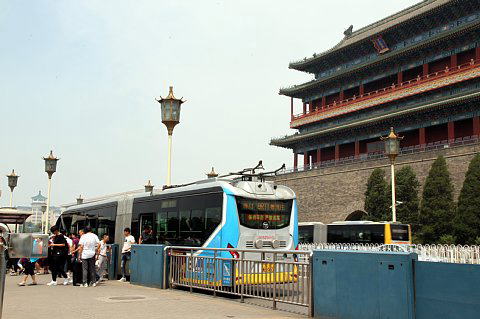 北京BRT1号線、前門