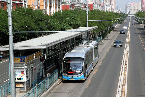 北京BRT2号線、東八里庄