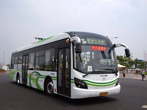 上海万博スーパーキャパシターバス