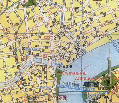 上海19路地図