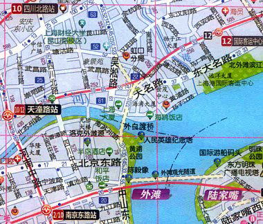 上海19路地図