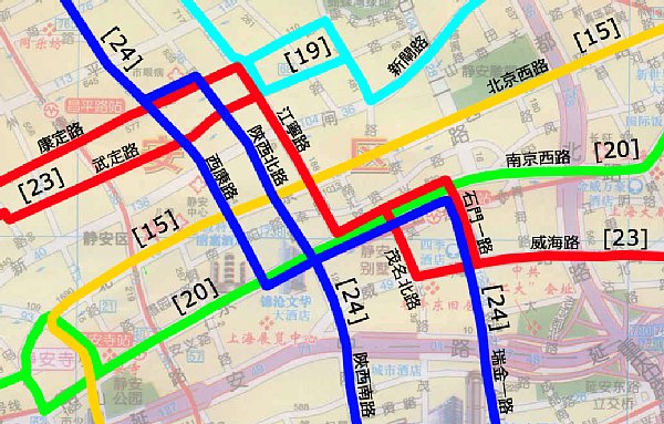 上海24路地図