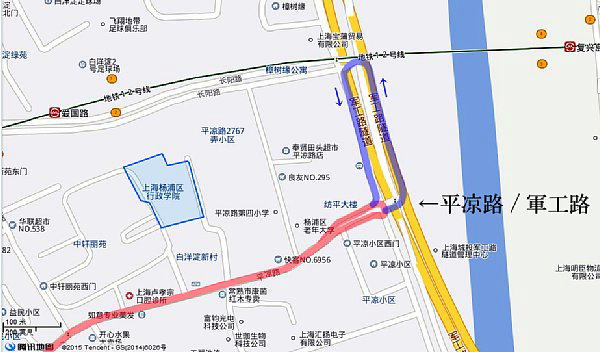 上海25路地図