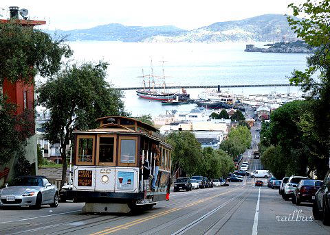 San Francisco Cable Car Hyde Line