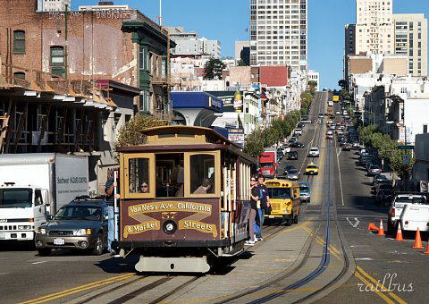 San Francisco Cable Car California Line