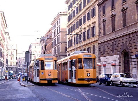 Rome tram