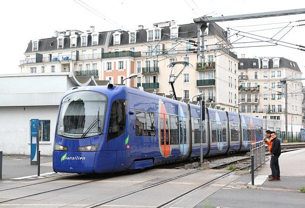 Paris tram T4 Gargan