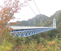 竜神峡大吊橋