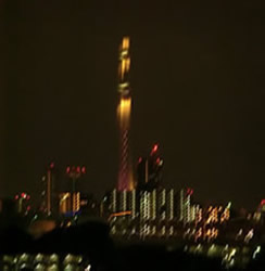 スカイツリーの夜景