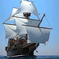 帆船　大航海時代