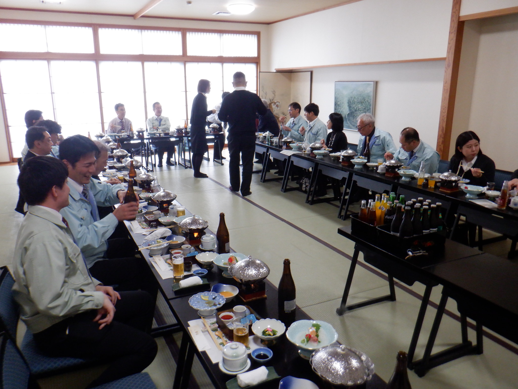 宴会の様子