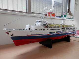 東海汽船の模型