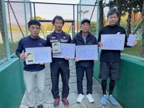 播磨選手権ダブルス・シニアの部優勝