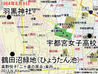 羽黒神社地図