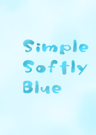 シンプルふんわり・blue