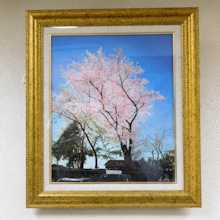 桜の木の絵画（患者様より）