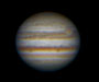 7月17日木星の画像