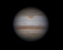 10月1日木星の画像