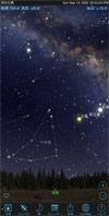 SkySafari6の画像