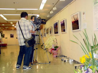 １２日：NHKの取材
