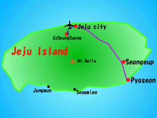 jeju map