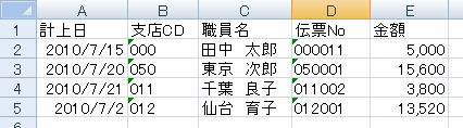 Excel Sample