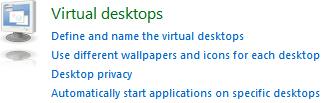 Virtual desktops