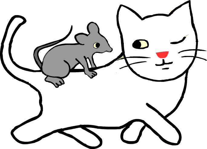 猫とネズミ