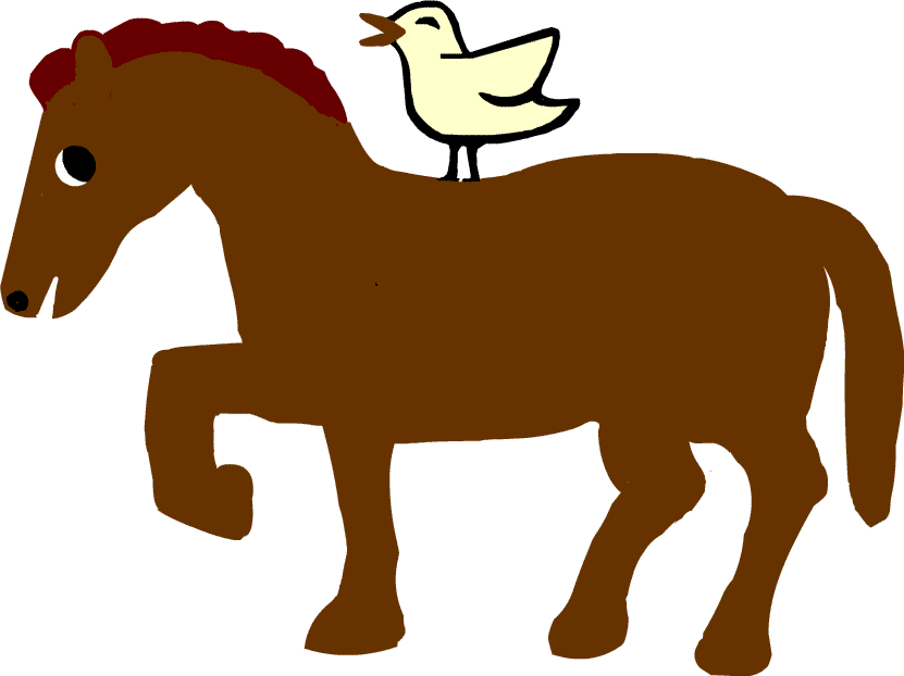 馬の絵